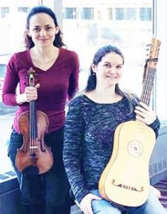 Sara Silva and Liamna Pestana performed together in Symphoria's "Healing Harmonies" program at Upstate Cancer Center (2020).