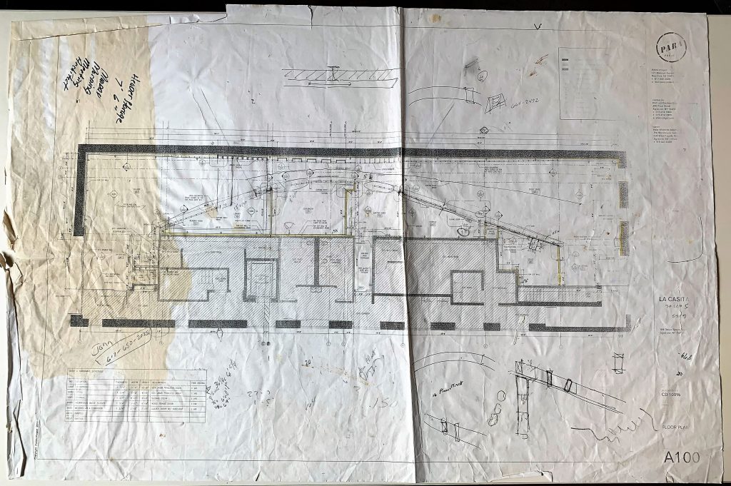 La Casita Blueprints